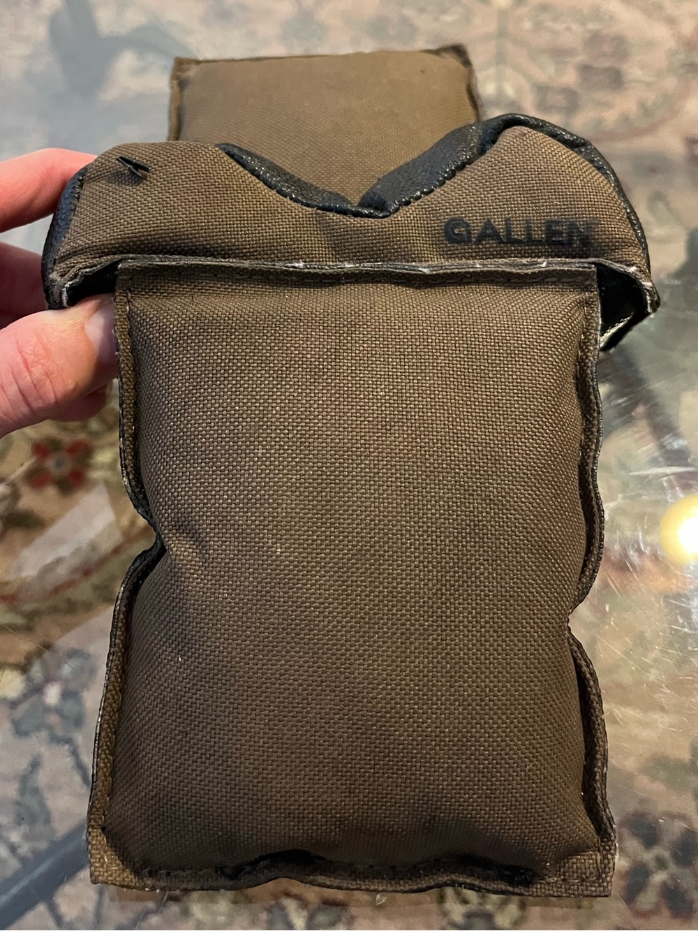 Allen Hunting Rifle Shooting Rest Gun Support Field Bag Brown Black